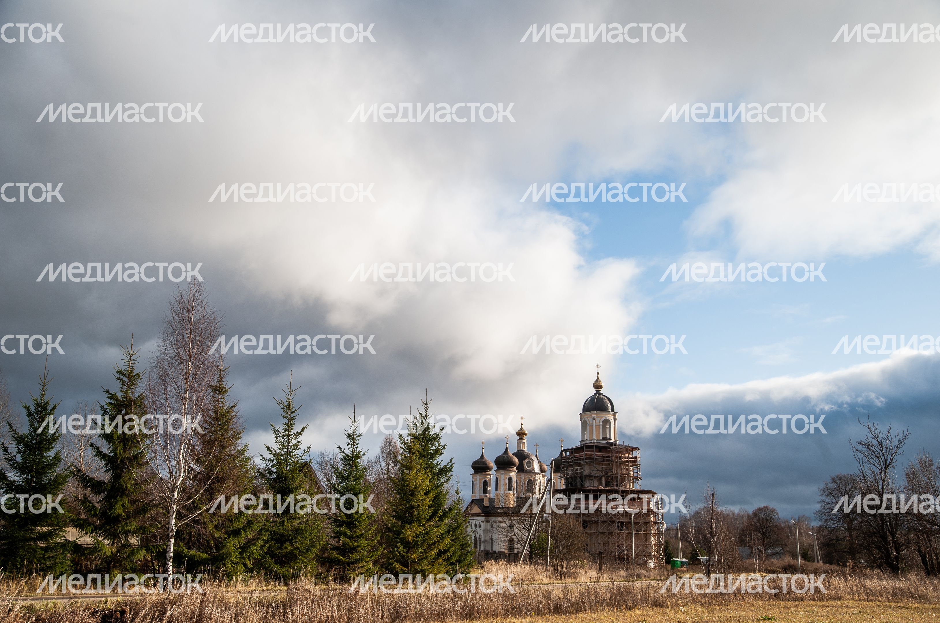 Церковь Преображения Господня в деревне Спасс-Косицы