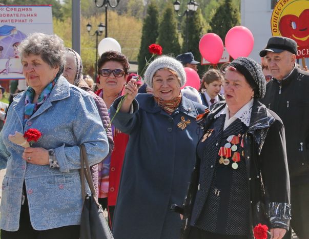 Открытие памятника к 70-летию Победы в Кашире