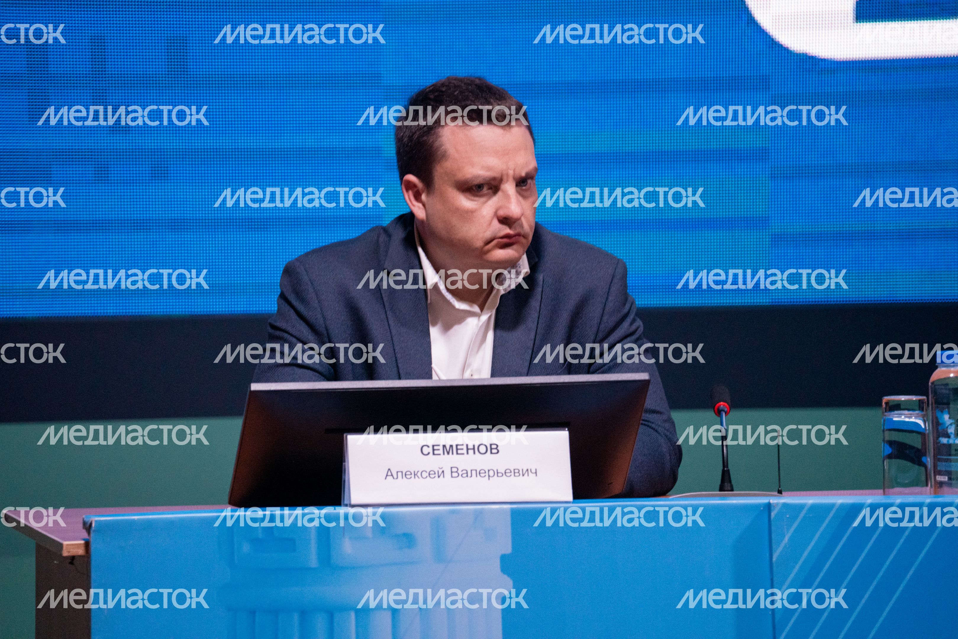 Алексей Семенов на ежеквартальном совещании с инспекторским составом ведомства Алексей Семенов на ежеквартальном совещании с инспекторским составом ведомства