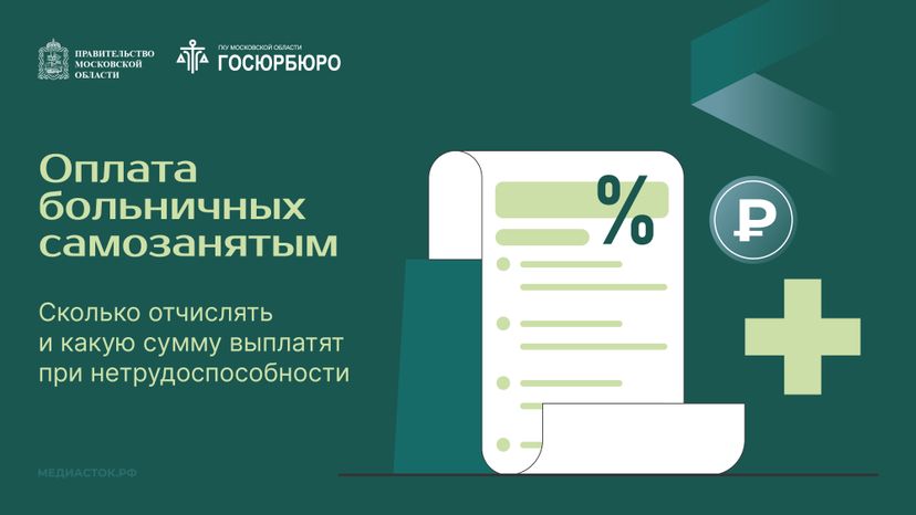 Оплата больничных самозанятым Горизонталь 01