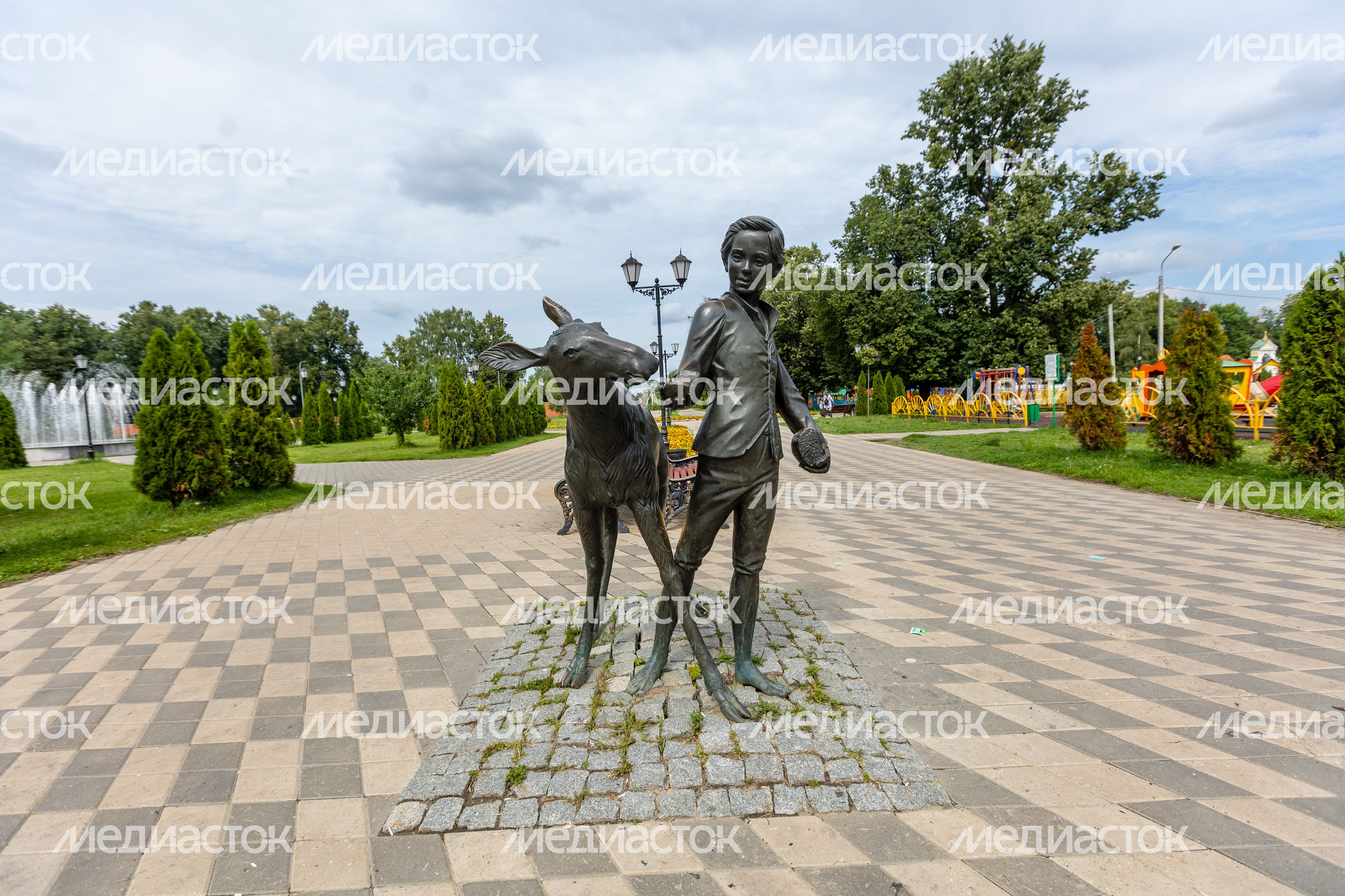 Лосино-Петровский. Никольский парк Лосино-Петровский. Никольский парк
