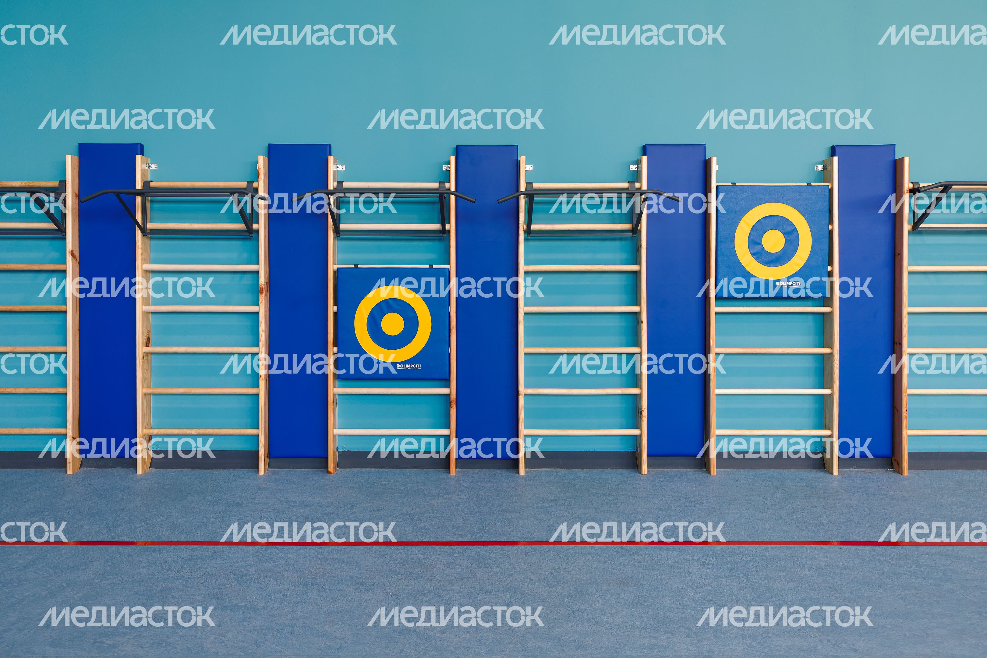 Гимназия №6 в Солнечногорске. Спортзал в новом корпусе для начальной школы на улице Банковской Гимназия №6 в Солнечногорске. Спортзал в новом корпусе для начальной школы на улице Банковской
