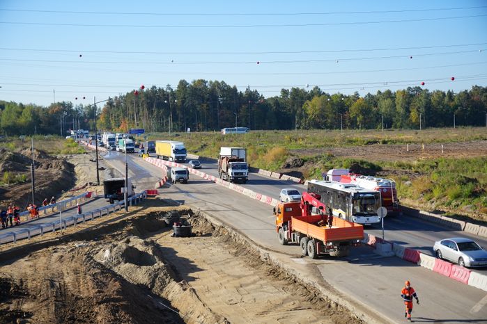 Еще один участок Южно-Лыткаринской автодороги запущен в Подмосковье