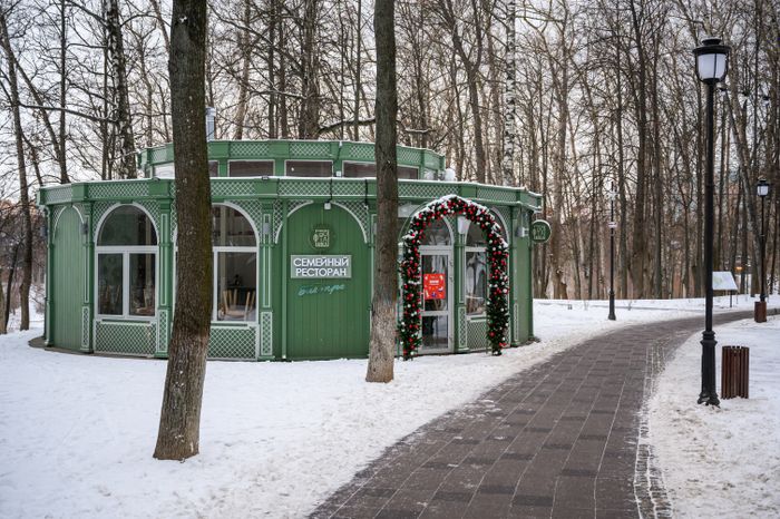 Раменский городской парк в новогодние праздники