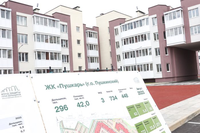 Встреча Губернатора Андрея Воробьева и дольщиков ЖК «Пушкарь» в Пушкинском горокруге
