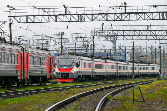 Подготовка поездов МЦД к эксплуатации в зимний период в депо Апрелевка