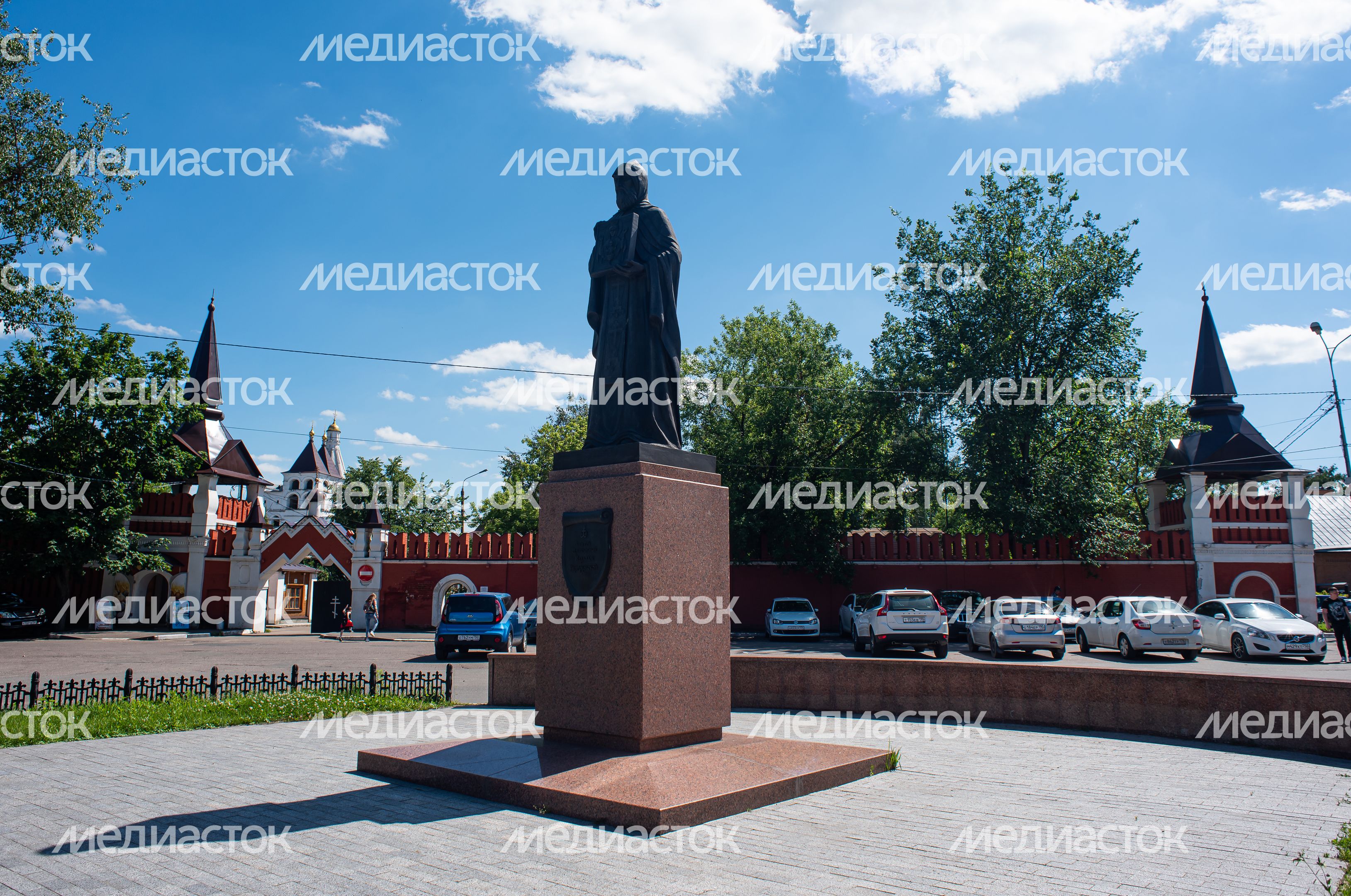 Летние виды города Серпухов