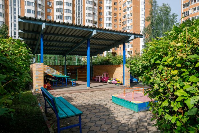 Игровая площадка в детском саду «Светлячок» в Химках