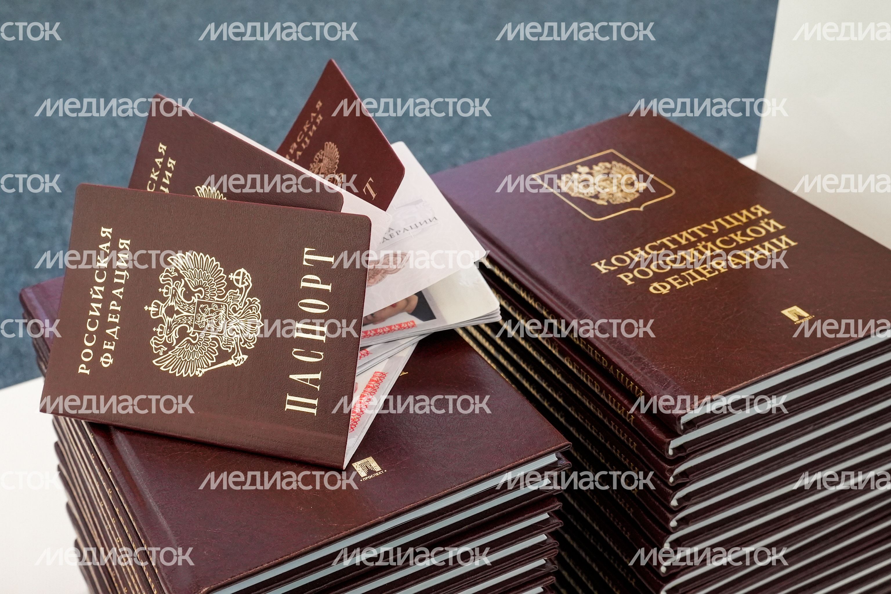 Юным жителям Подмосковья вручили первые паспорта гражданина РФ