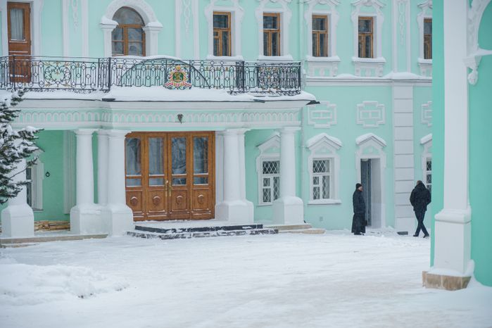 Сергиев Посад. Свято-Троицкая Сергиева лавра. Зима