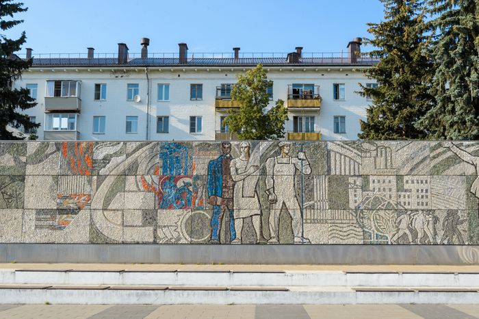 Королев. Мозаичное панно