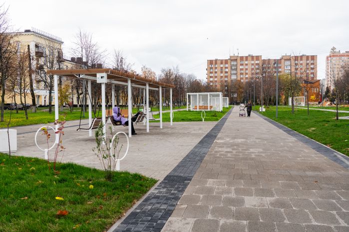 Бульвар Победы в Ступино