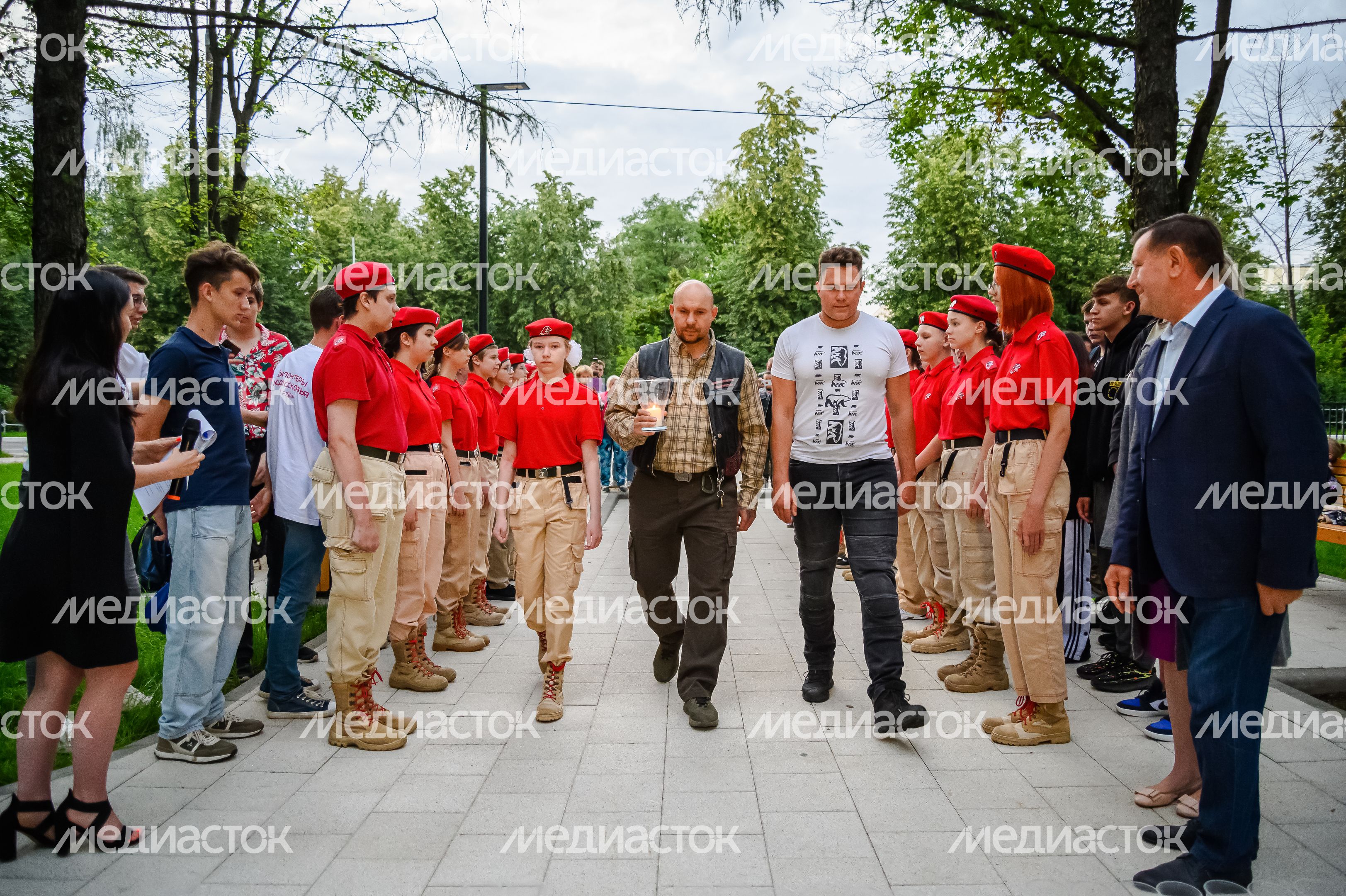 Всероссийская акция "Свеча памяти" в Балашихе