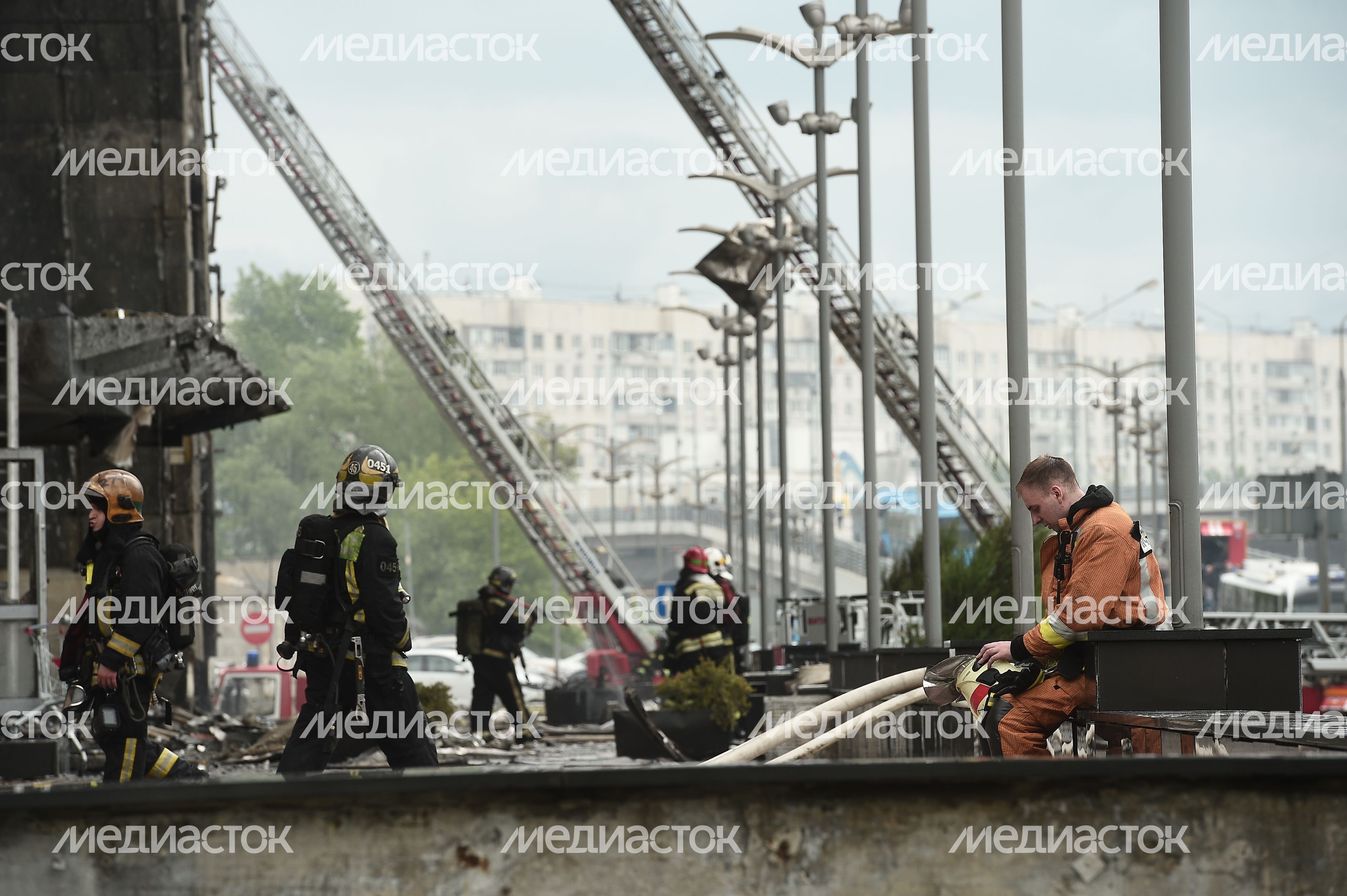 Пожар в бизнес‑центре «Гранд Сетунь плаза» в Москве Пожар в бизнес‑центре «Гранд Сетунь плаза» в Москве