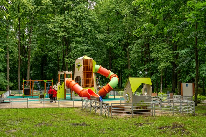 Лотошинский парк культуры и отдыха. Лето 2026