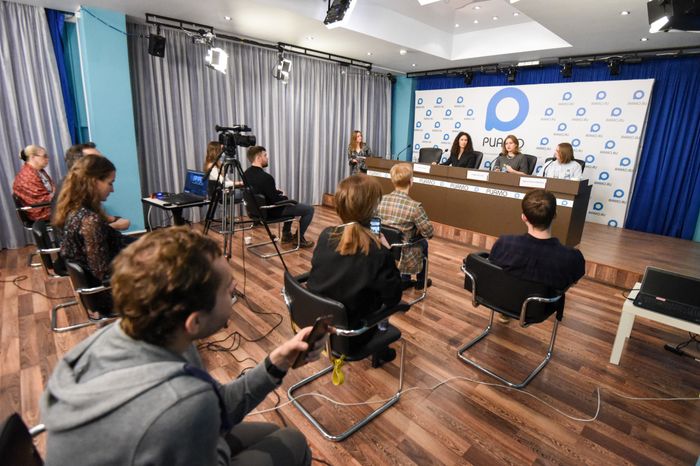 Пресс-конференция, посвященная старту благотворительного проекта «Добро между строк»
