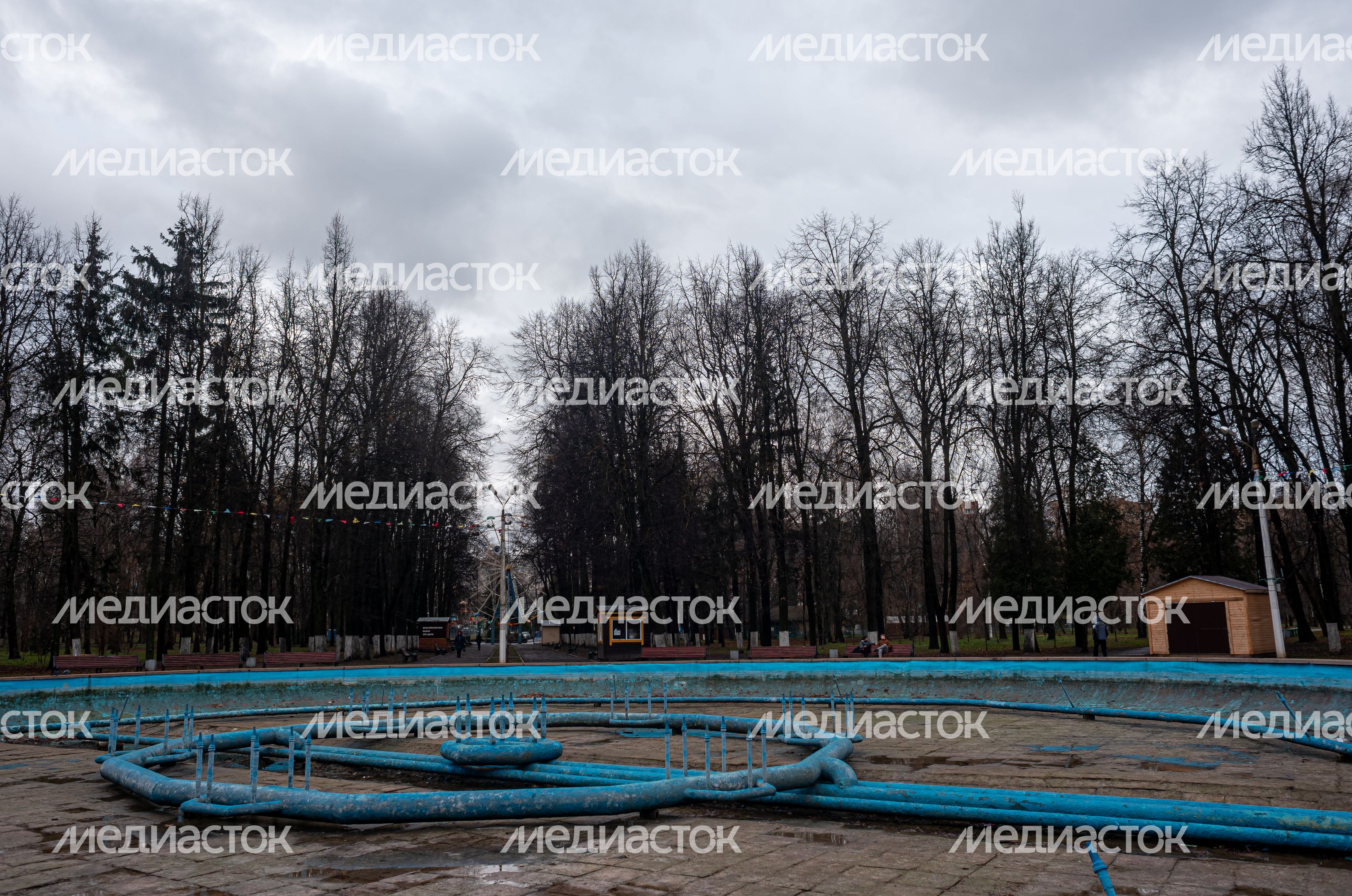 Осенние виды Парка Мира в Коломне