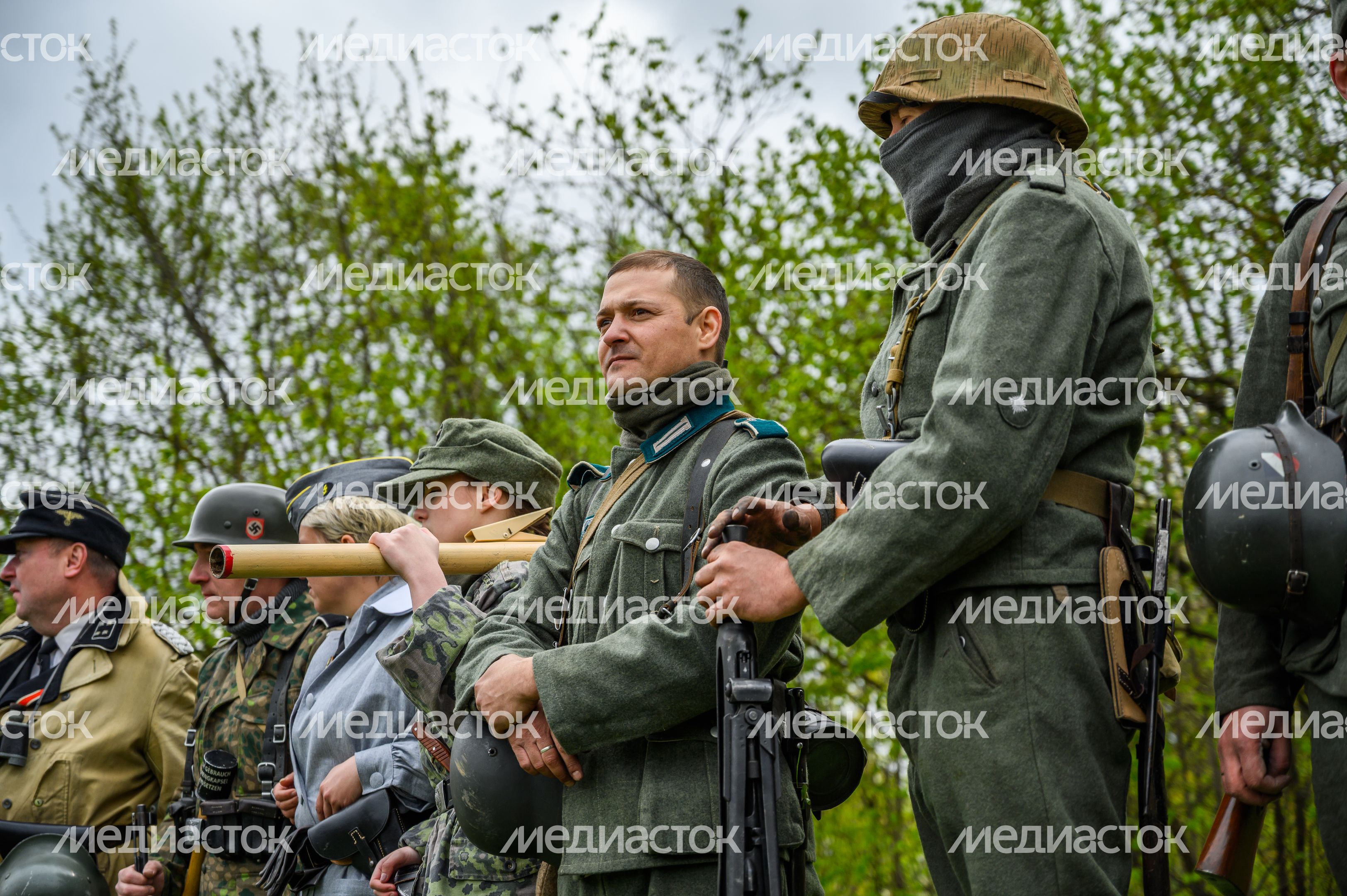 Военно-историческая реконструкция событий мая 1945 года в музее истории танка Т-34 в Мытищах Военно-историческая реконструкция событий мая 1945 года в музее истории танка Т-34 в Мытищах