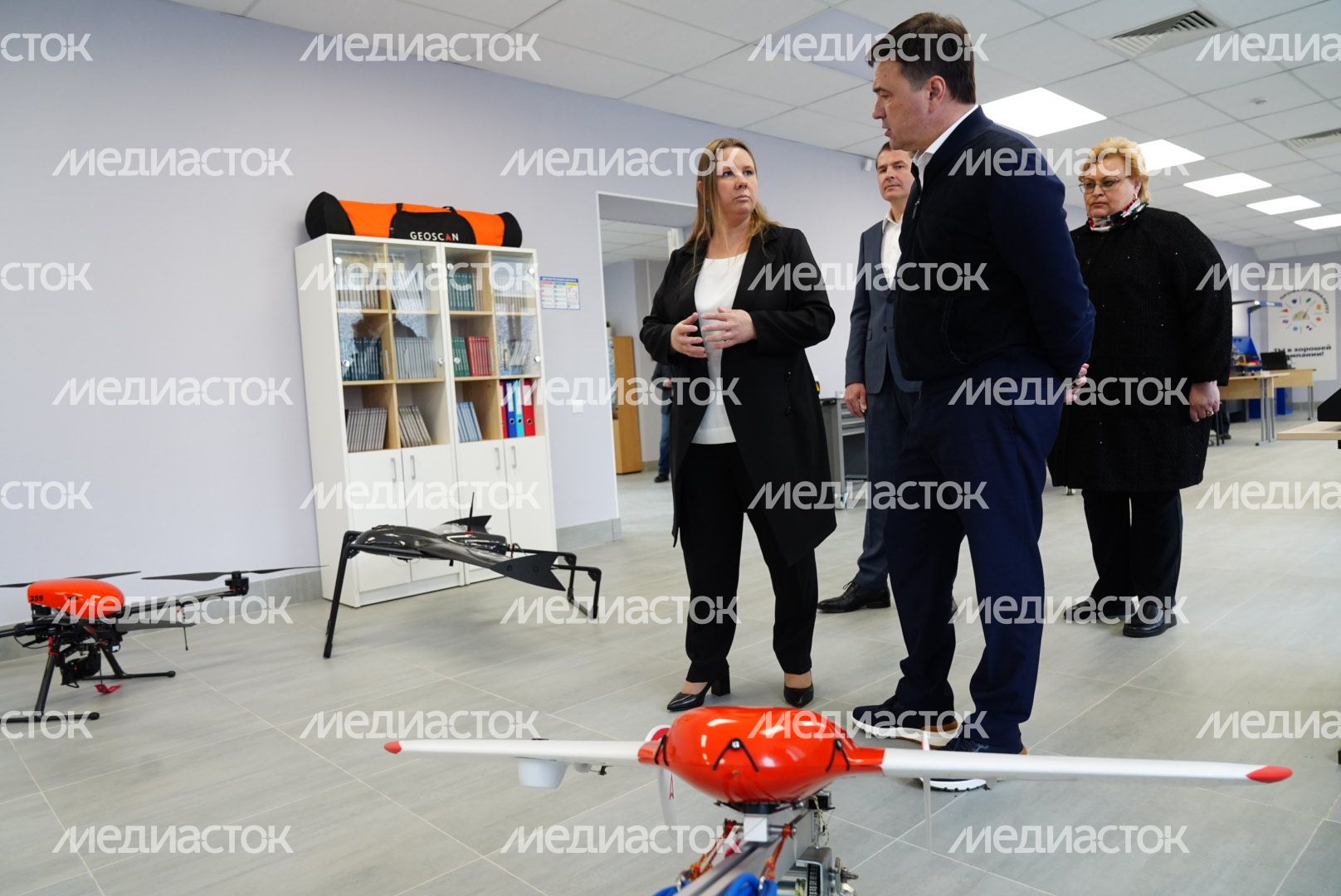 Посещение губернатором Люберецкого техникума