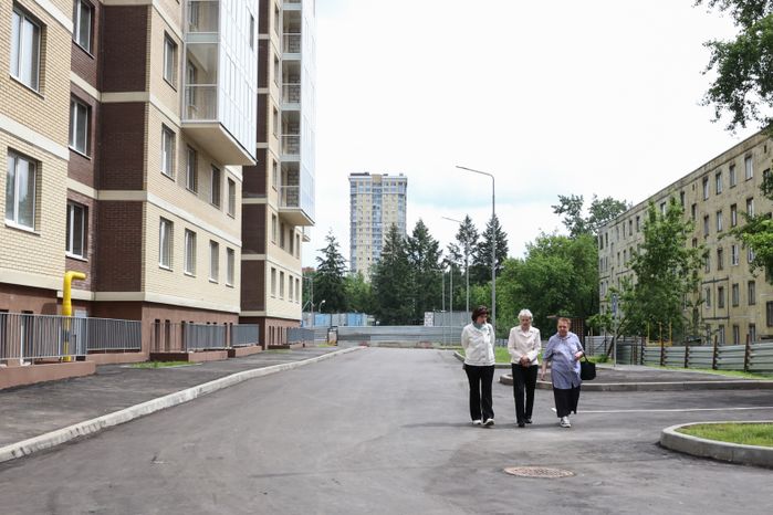 Новый дом №4 на ул. Набережной в Лыткарино