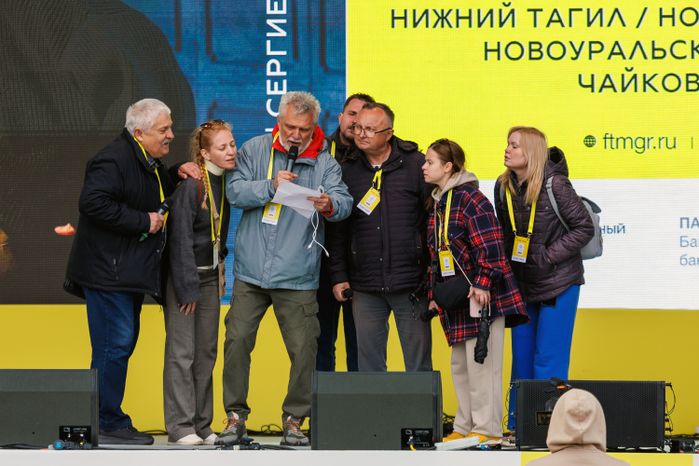 Открытие XXIII Фестиваля театров малых городов России на Советской площади Сергиева Посада
