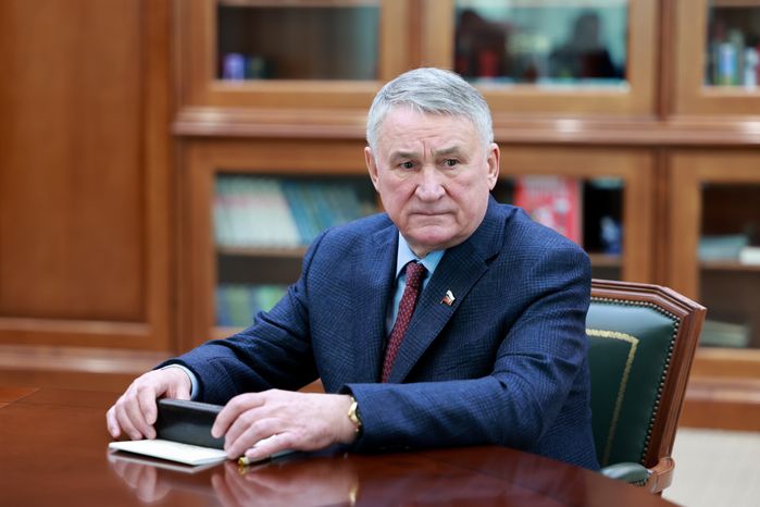 Юрий Воробьев на встрече с участниками Межпарламентской комиссии по сотрудничеству России и Белоруссии