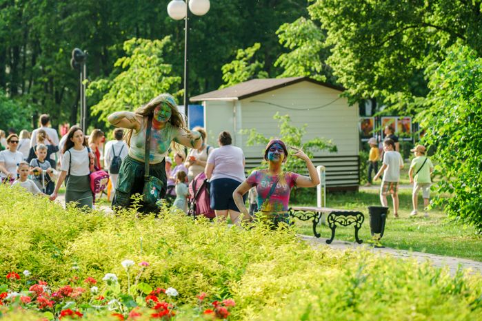 День защиты детей в Центральном парке культуры и отдыха в Люберцах