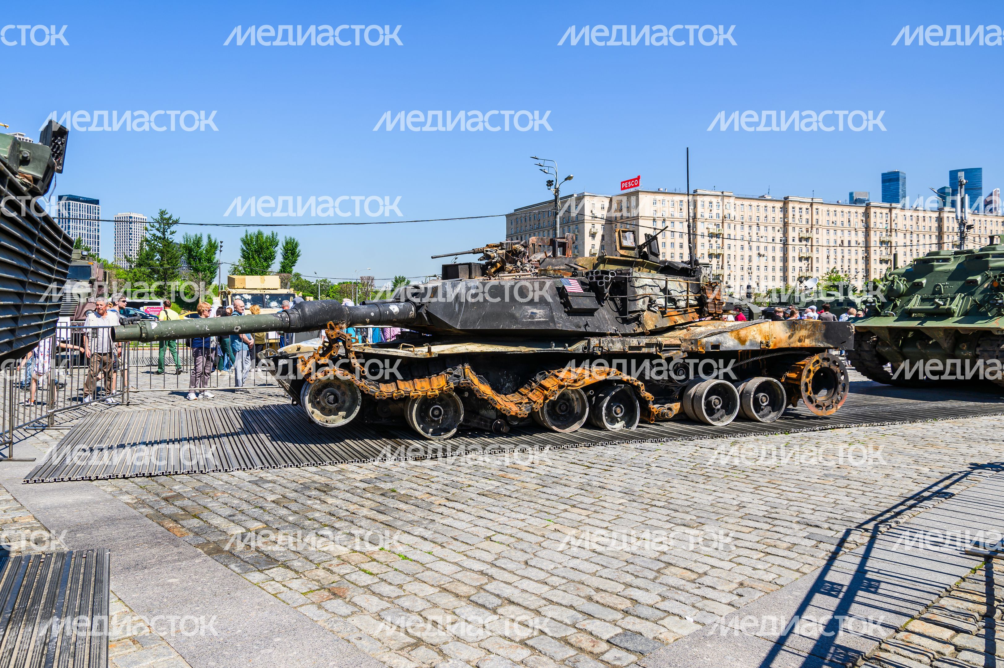 Выставка вооружения в Парке Победы, посвященная СВО