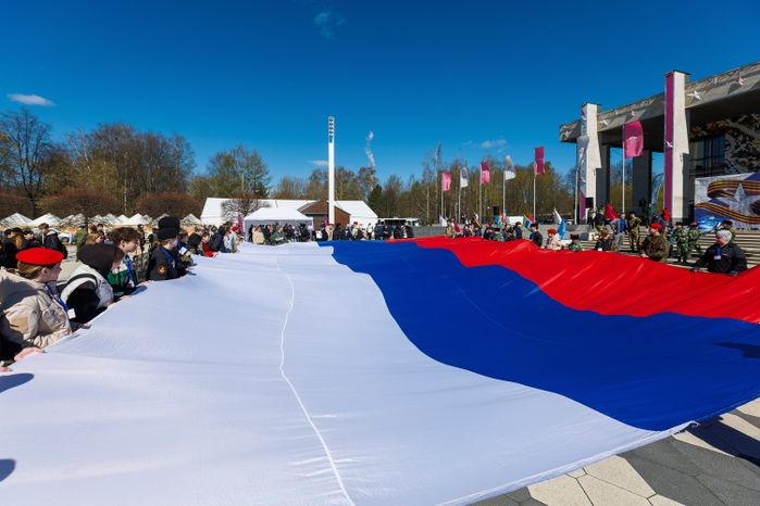 Спортивно-патриотическая игра «Зарница. Наследники победителей» в парке Мира в Мытищах