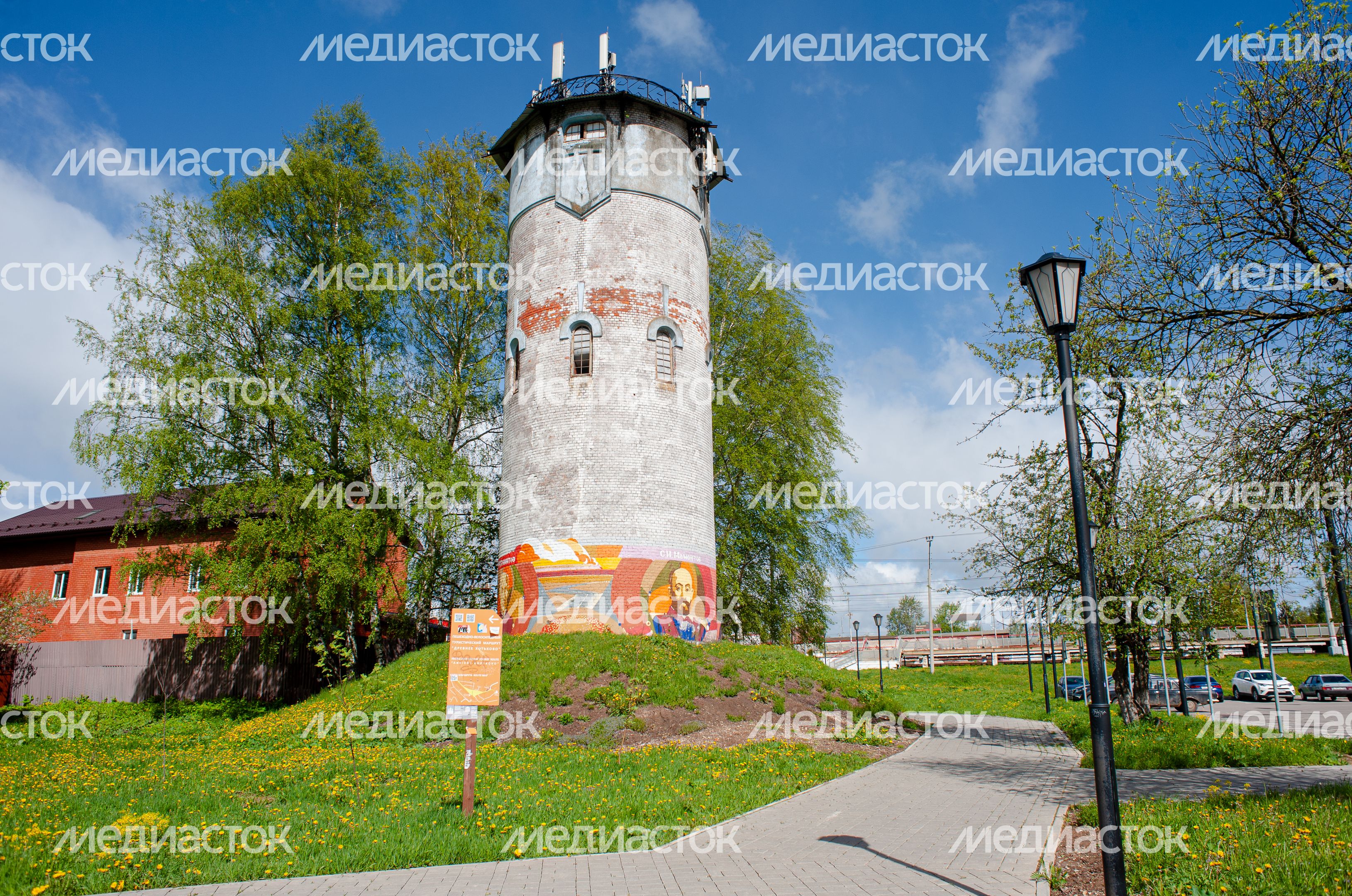 Весенние виды города Хотьково