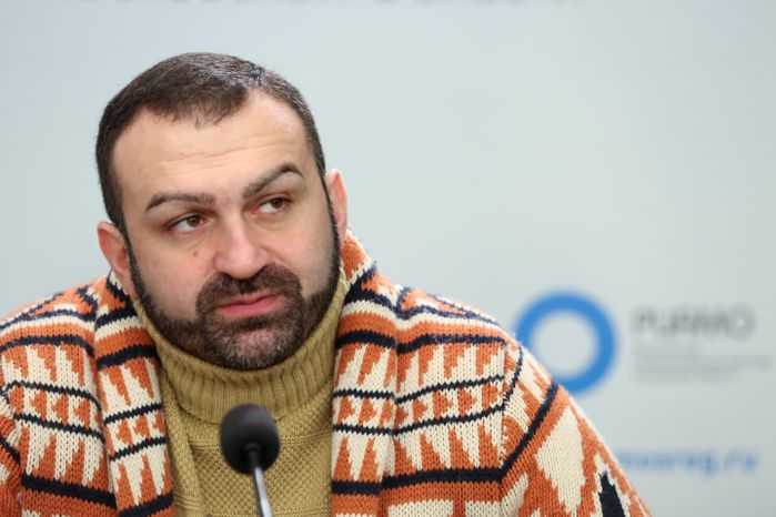Пресс-конференция Давида Гвинианидзе в РИАМО