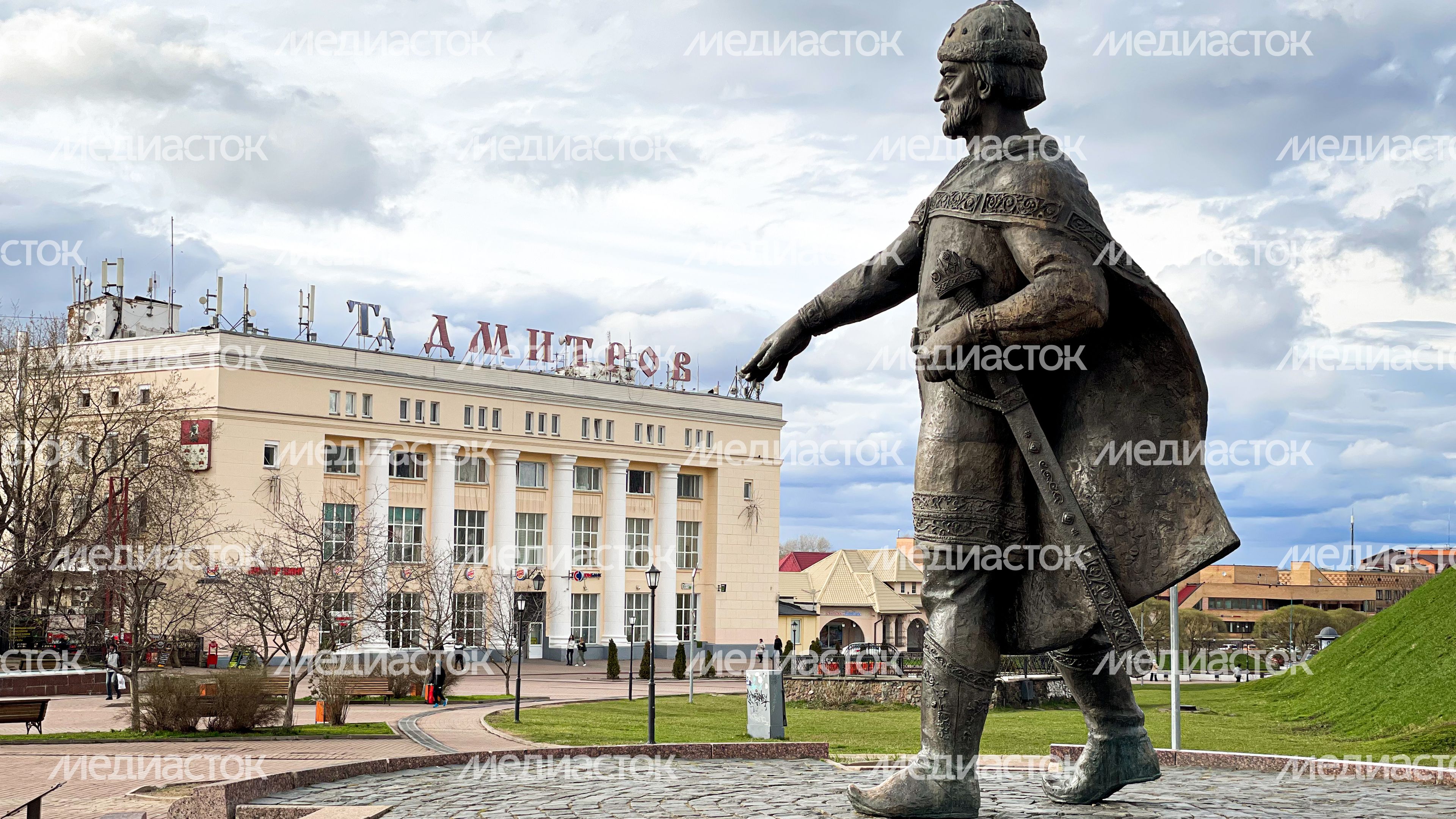 Весенние виды города Дмитров