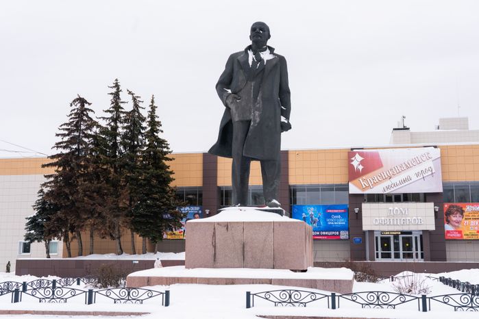 Краснознаменск. Виды города. Зима