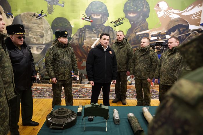 Андрей Воробьев поздравил военнослужащих 45-й отдельной гвардейской инженерной бригады