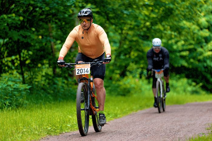 Первый велозаезд серии Gran Fondo Gravel Race в парке Малевича Одинцовского округа