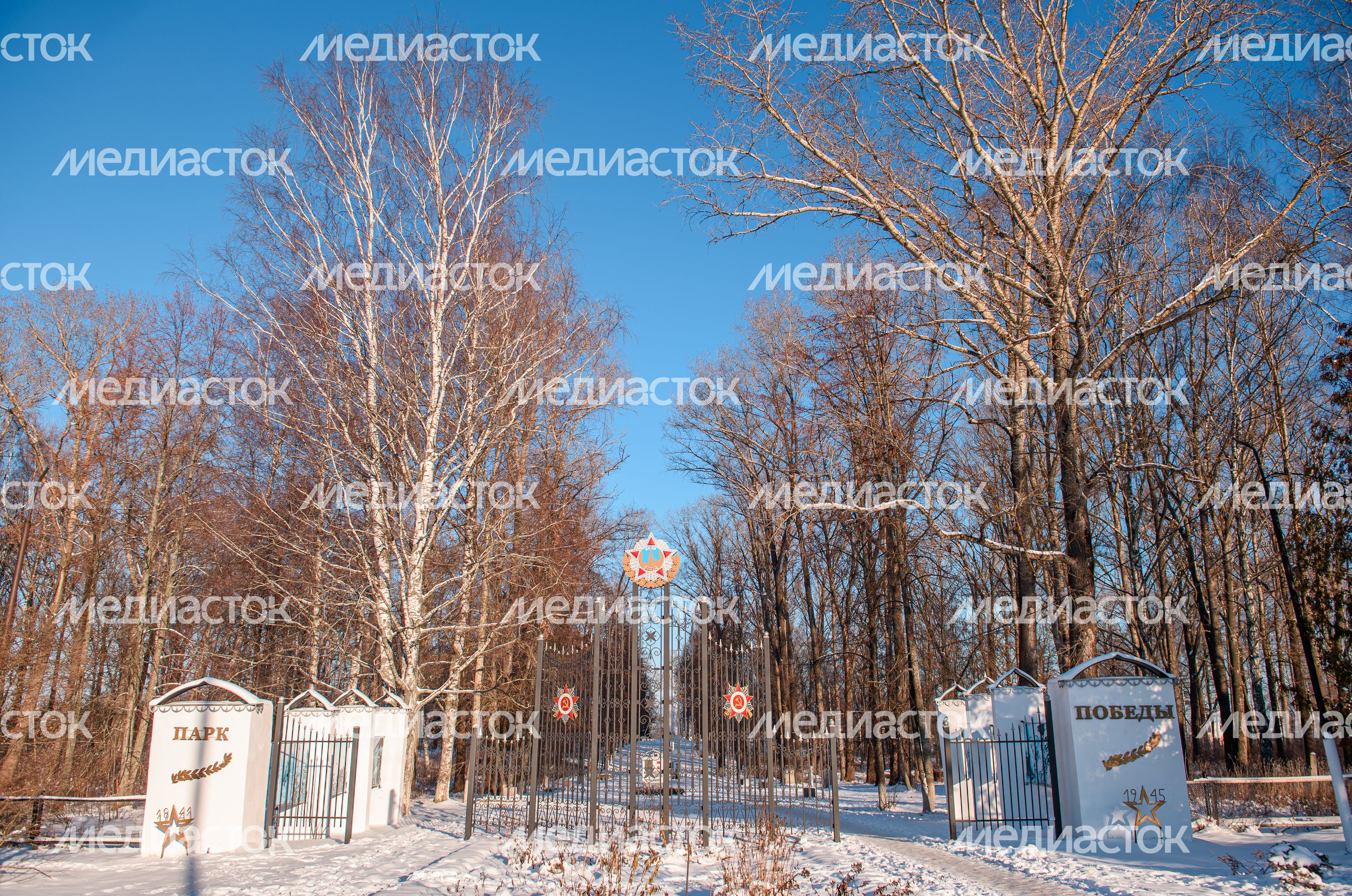 Зимние виды города Калязин