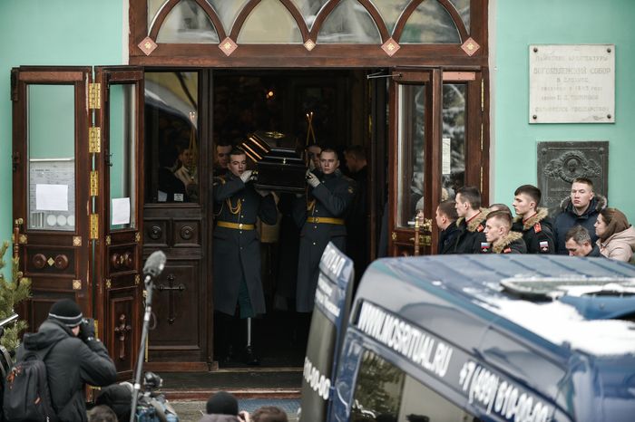 Отпевание Валерия Халилова