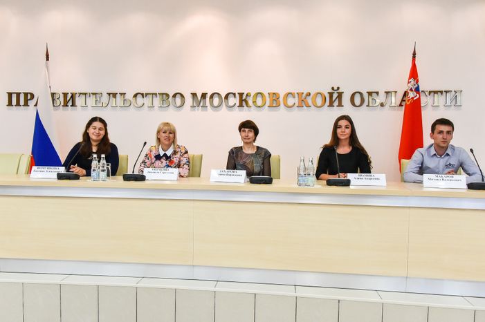 Пресс-конференция министра образования Подмосковья Марины Захаровой