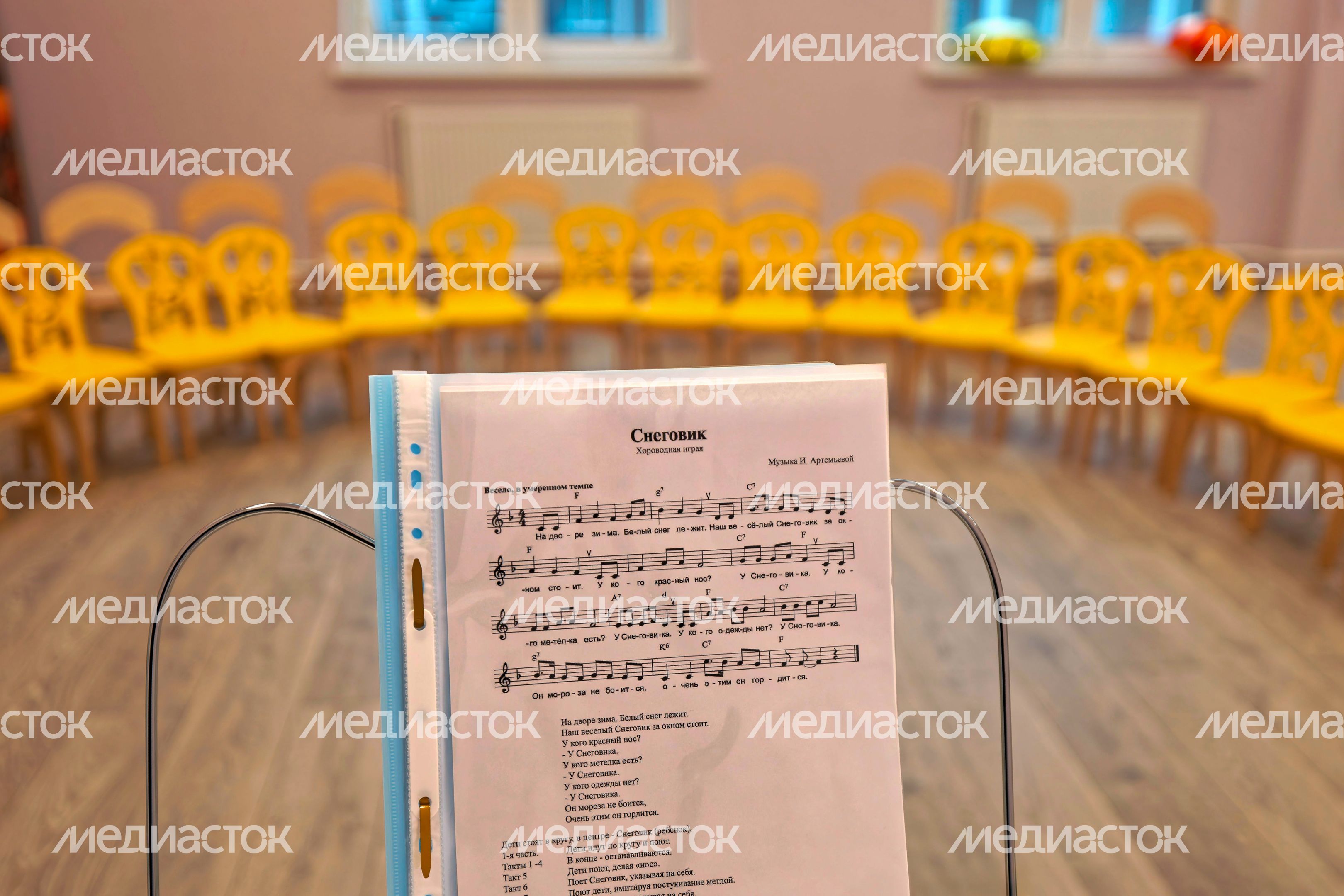 Новый детский сад образовательного комплекса «Бородино» в деревне Бережки округа Подольск
