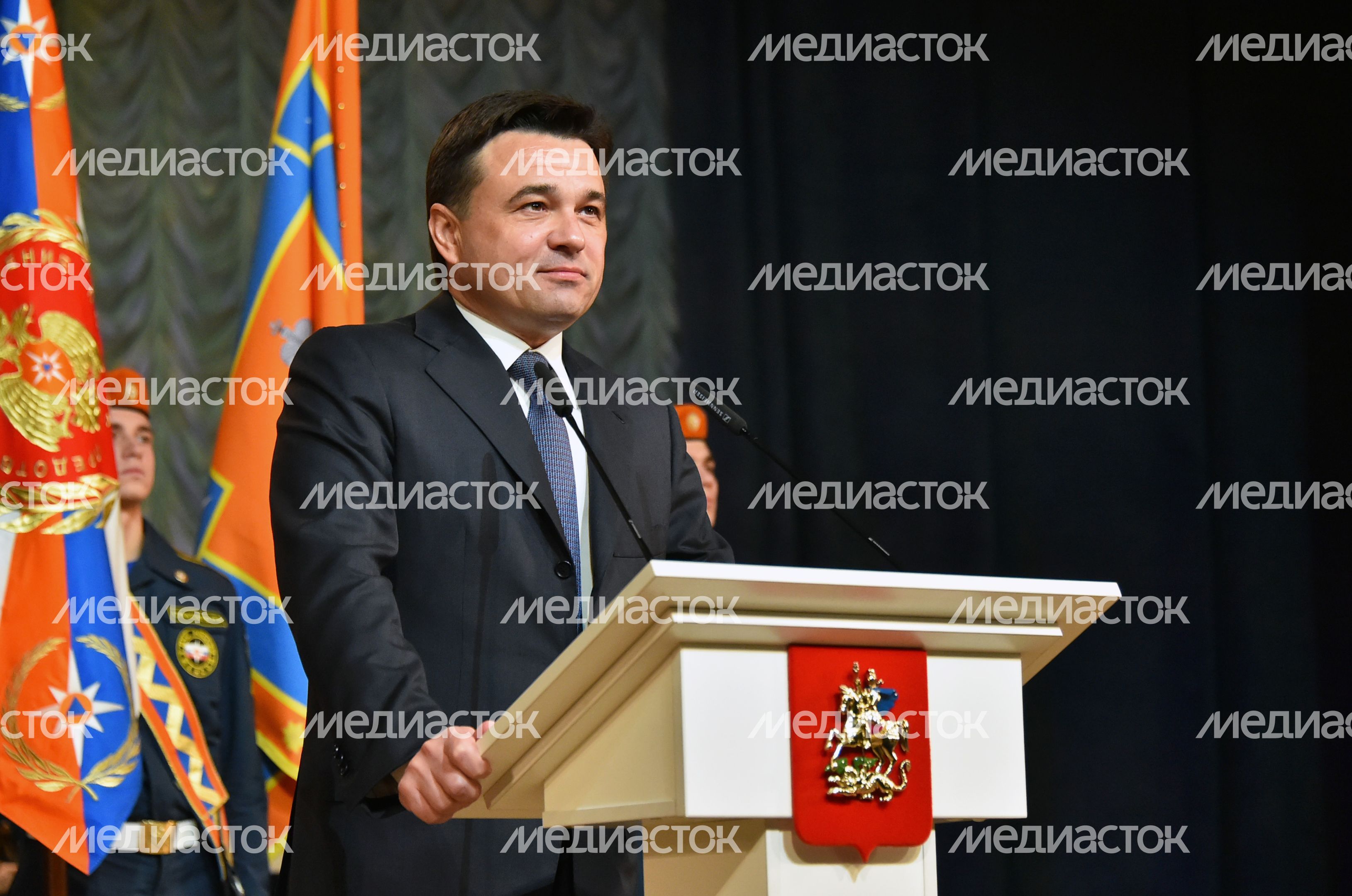 А. Воробьев поздравил спасателей с профессиональным праздником