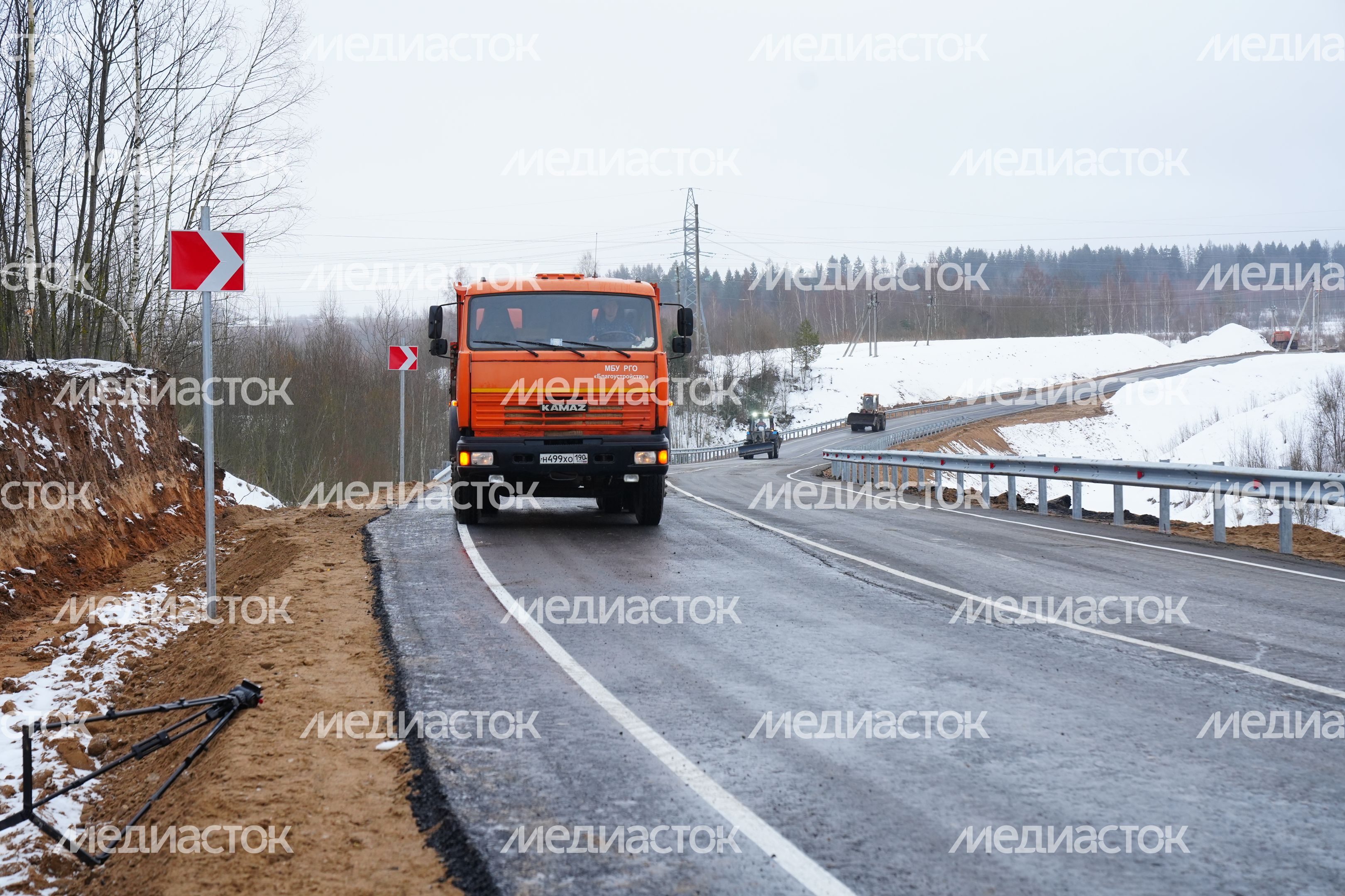 Движение по объездной дороге посёлка Тучково открыли в Рузском округе Движение по объездной дороге посёлка Тучково открыли в Рузском округе