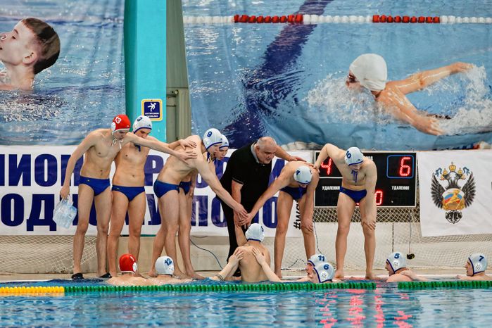 Чемпионат России по водному поло среди мужских команд в Чехове