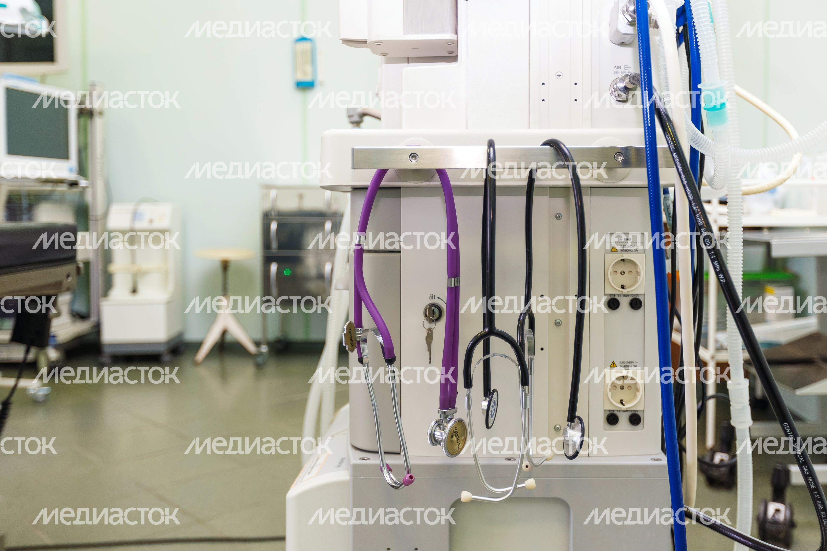 Операционная в Московском областном центре охраны материнства и детства в Люберцах Операционная в Московском областном центре охраны материнства и детства в Люберцах