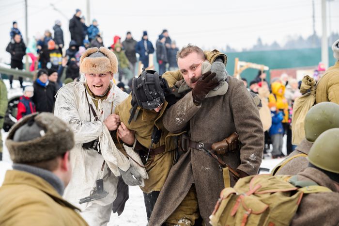 Мытищи. Военно-историческая реконструкция «Разгром немецких войск под Москвой»