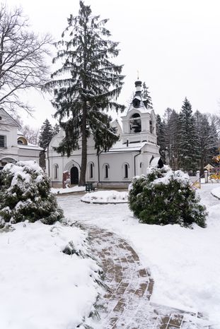 Сергиев Посад. Церковный комплекс на месте убиения А. Меня