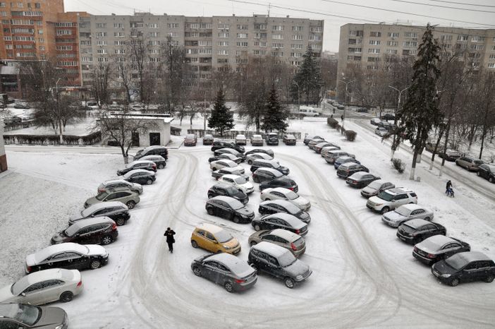 Автомобильная парковка в Подольске