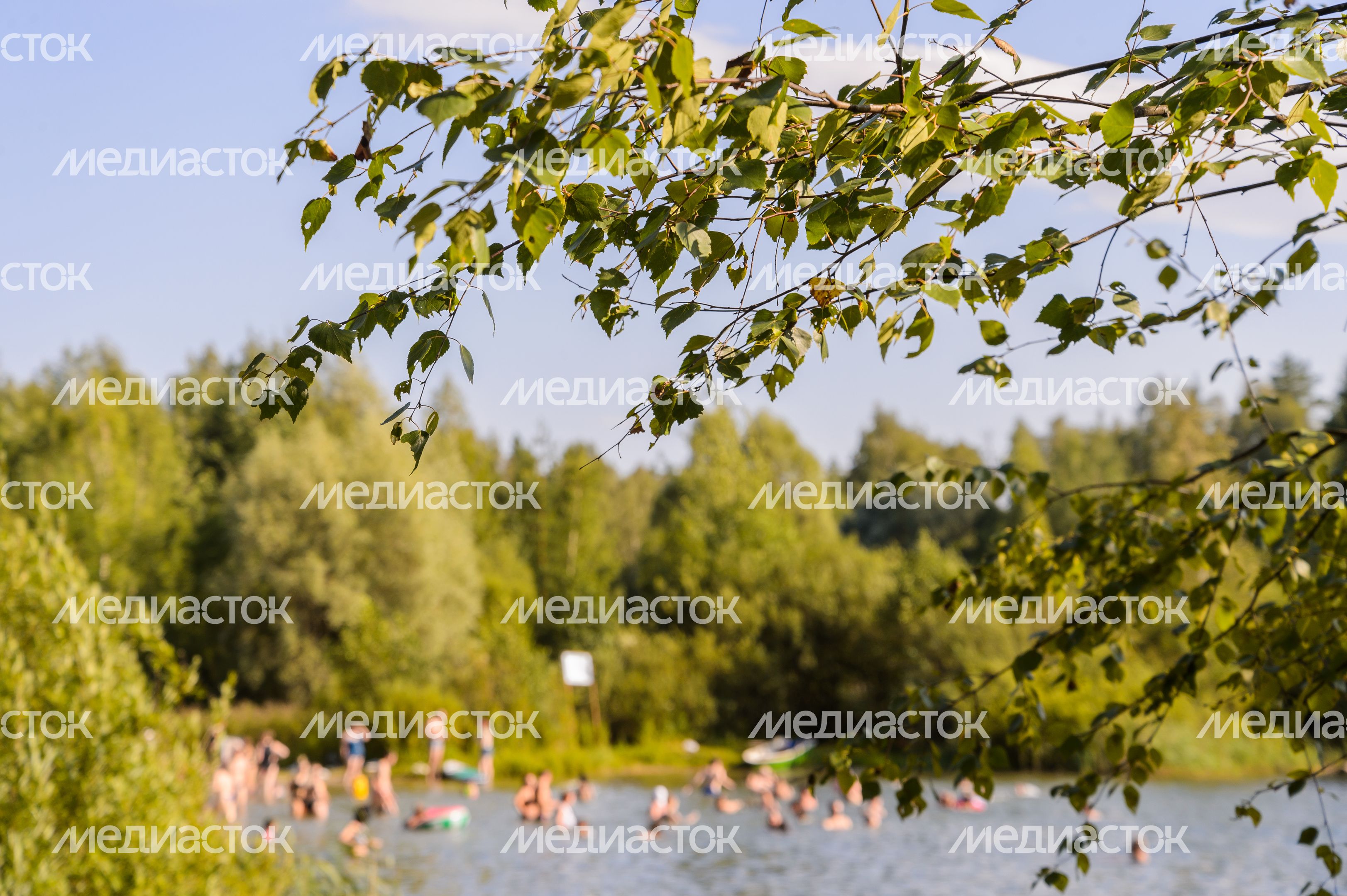 Озеро Северное в Черноголовке