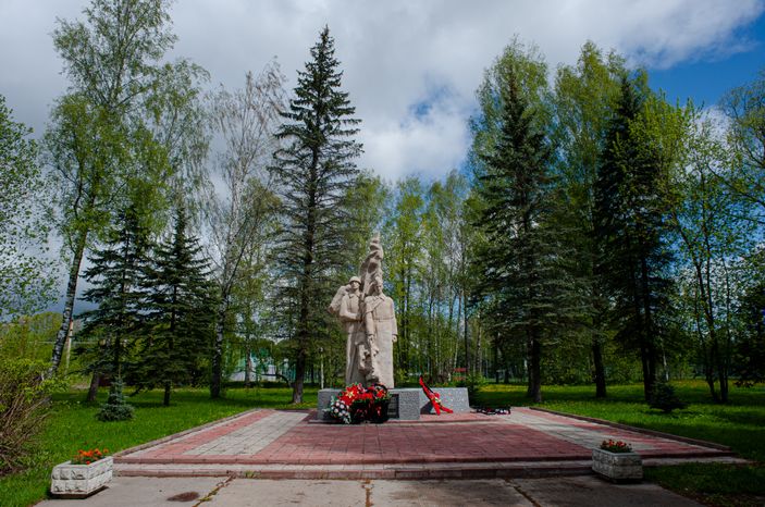 Весенние виды города Хотьково