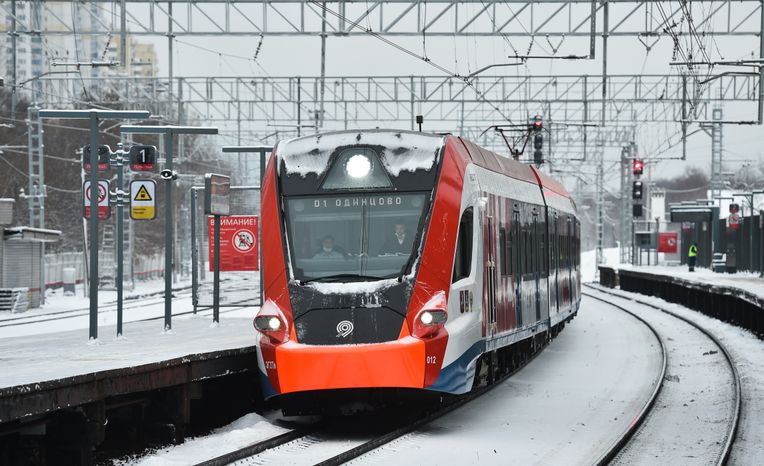 Снежная погода в Москве