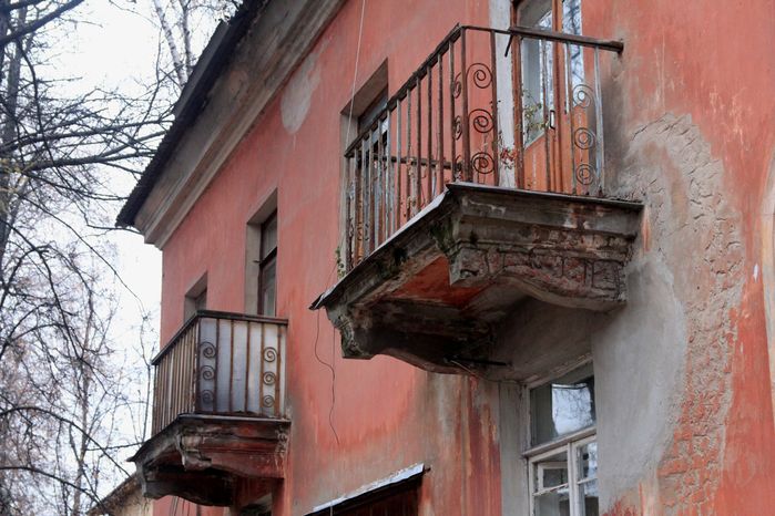 Старые дома в Мытищах